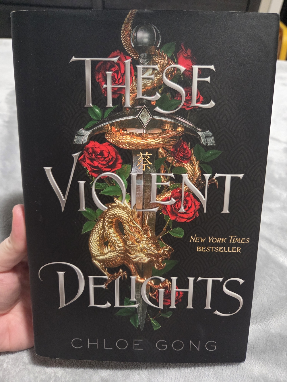 These Violent Delights Hardcover Book by Chloe Gong Hardcover w/ Dust Jacket